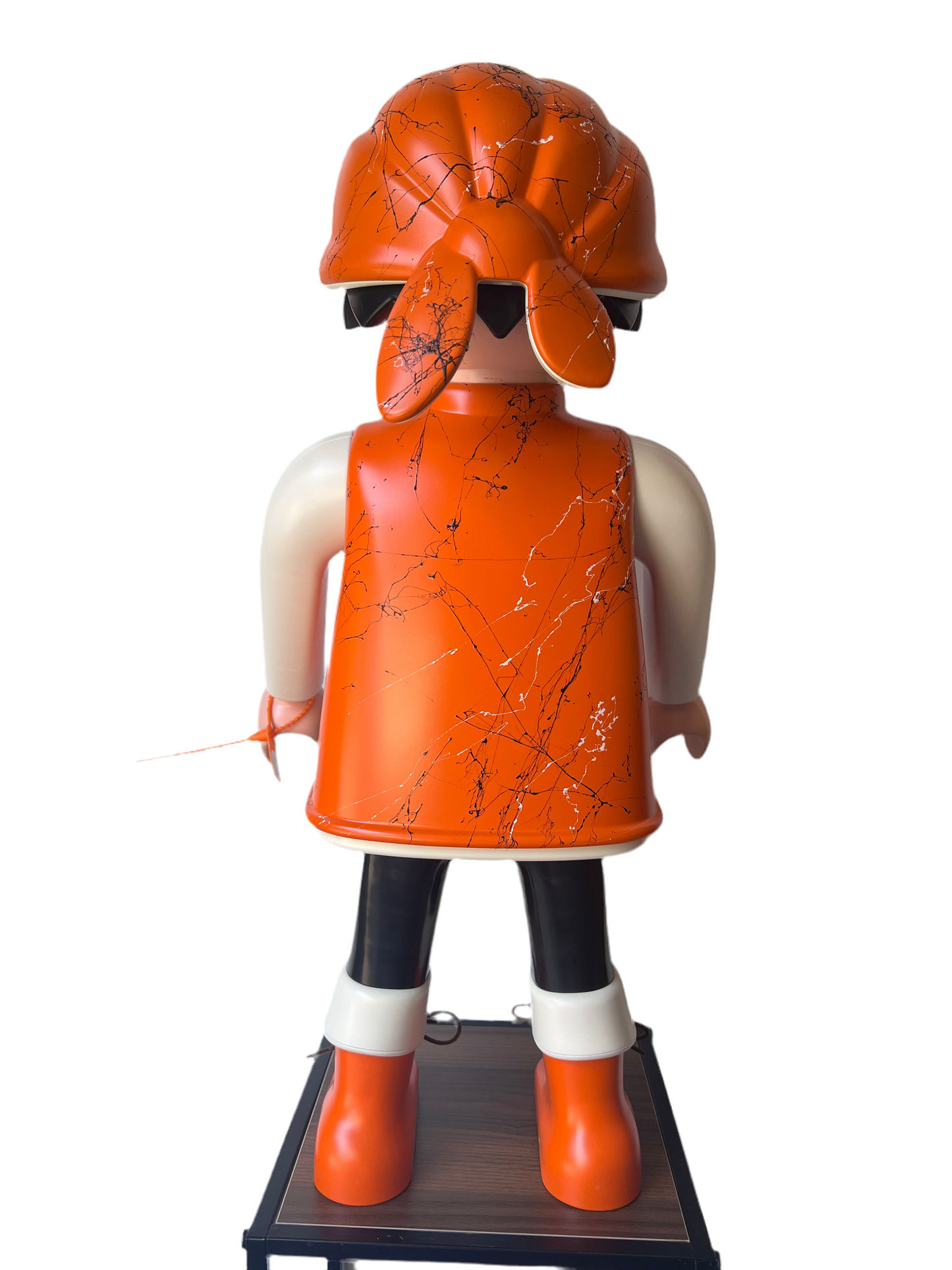 PLAYMOBIL XXL ORANGE / effet marbre (100% PERSONNALISABLE)