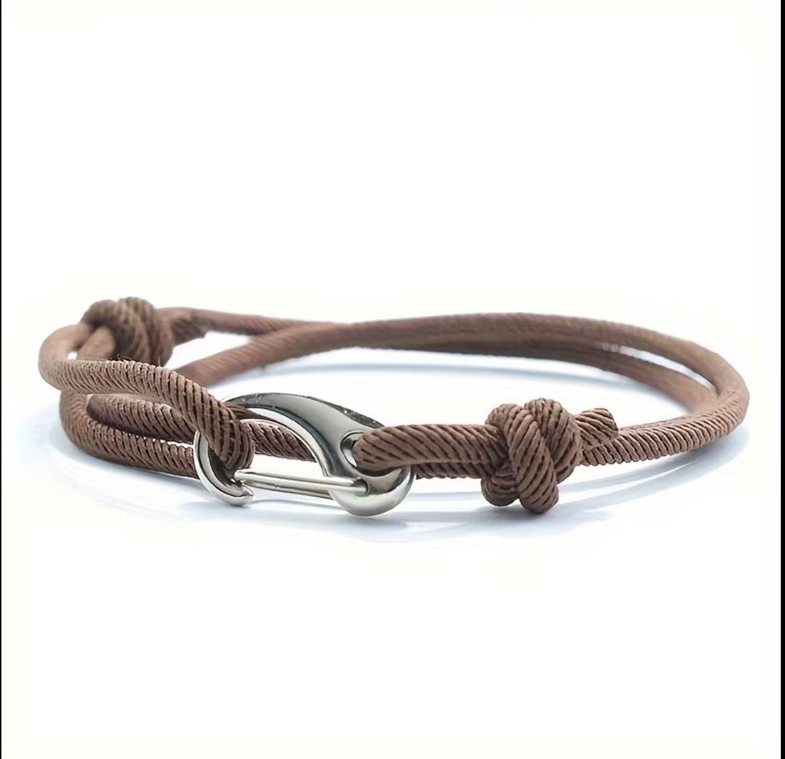 BRACELET CORDAGE MARIN – PORTE-BONHEUR