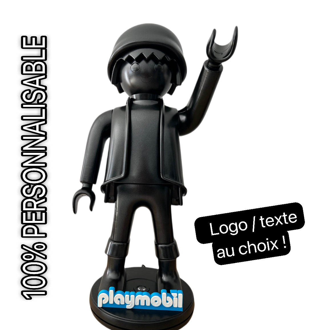 PLAYMOBIL XXL FULL BLACK (100% PERSONNALISABLE)
