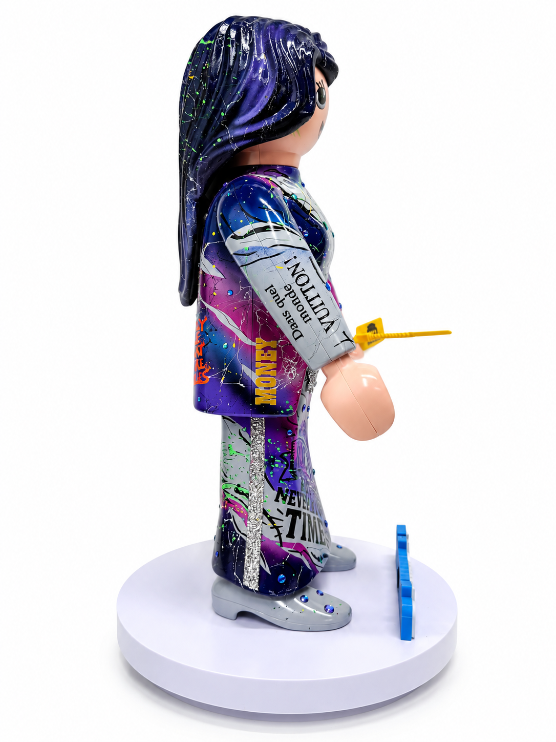 Playmobil XXL « lady » œuvre unique et premium POP ART (numéro 13)