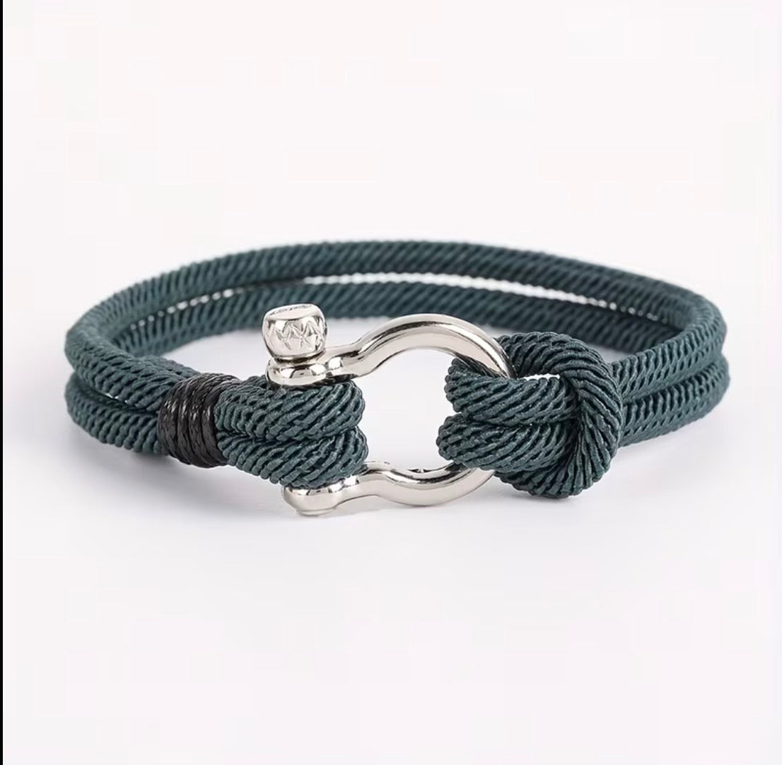 BRACELET CORDAGE JONC MILANO – PORTE-BONHEUR