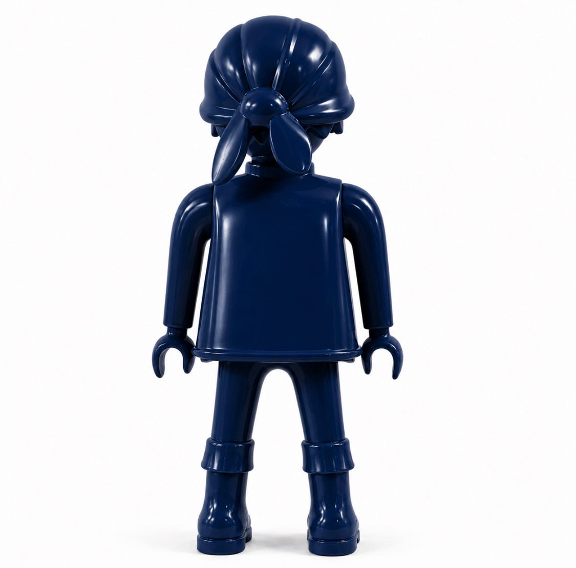 PLAYMOBIL XXL personnalisé FULL BLUE (logo/texte inclus) - Pop Art
