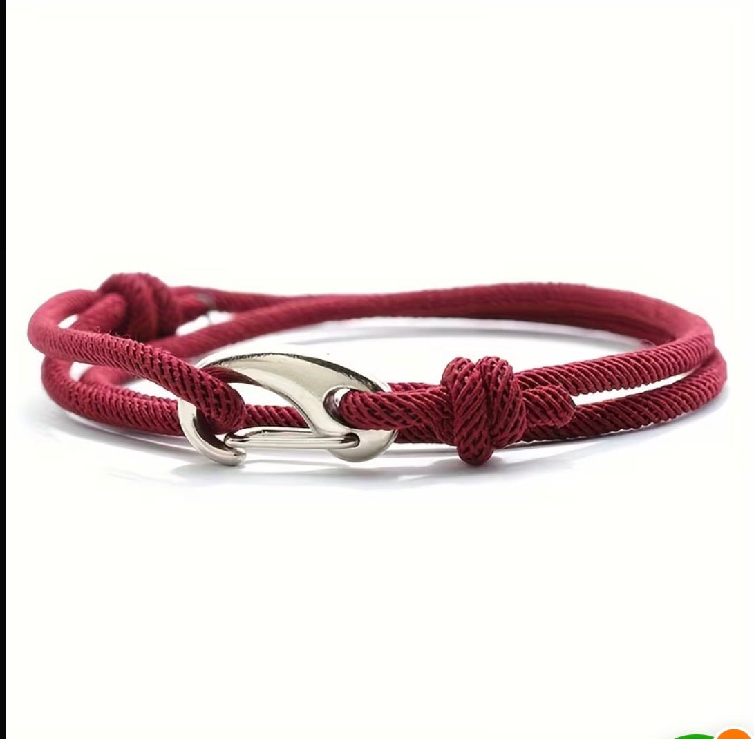 BRACELET CORDAGE MARIN – PORTE-BONHEUR