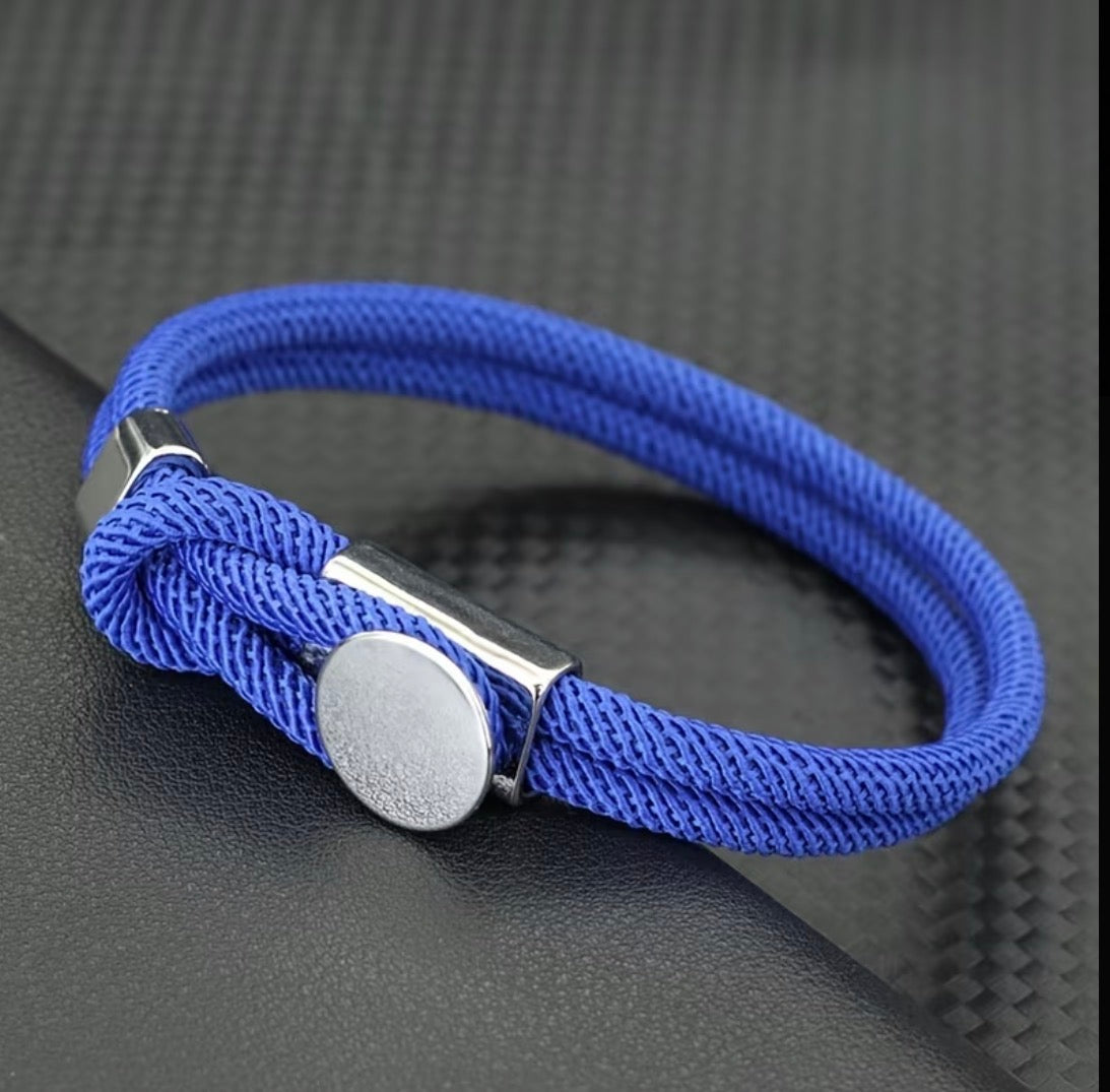 BRACELET CORDAGE JONC – PORTE-BONHEUR