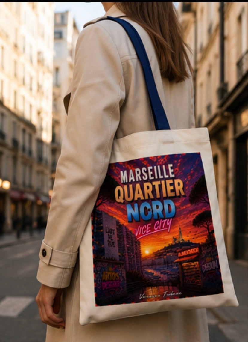 Tote Bag Marseille Quartier Nord – Vice City | ARTOYS DESIGNER