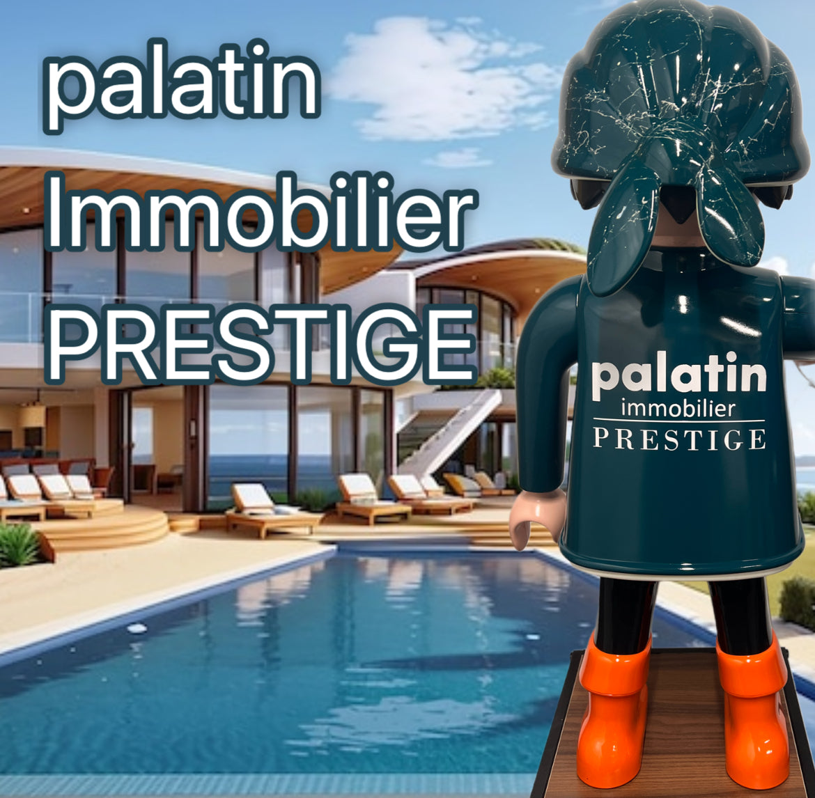 AGENT IMMOBILIER PLAYMOBIL XXL