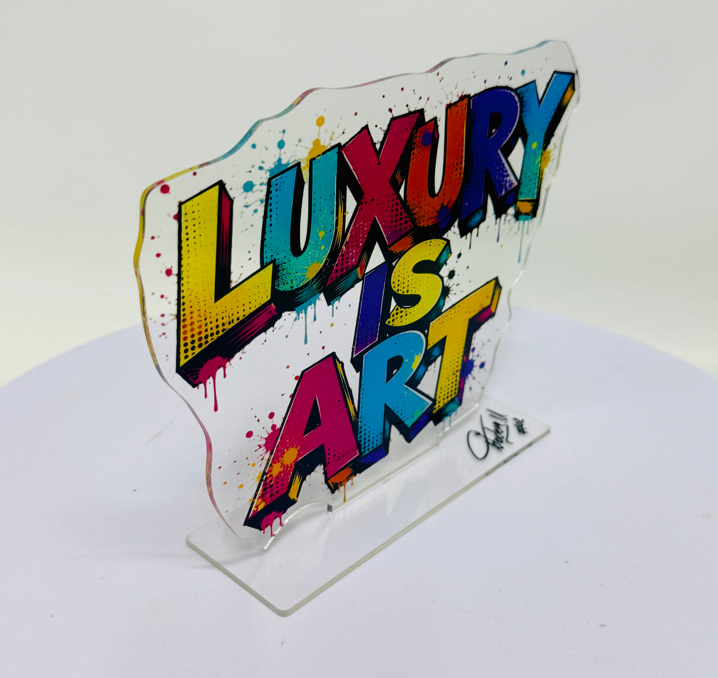 Sculpture LUXURY IS ART