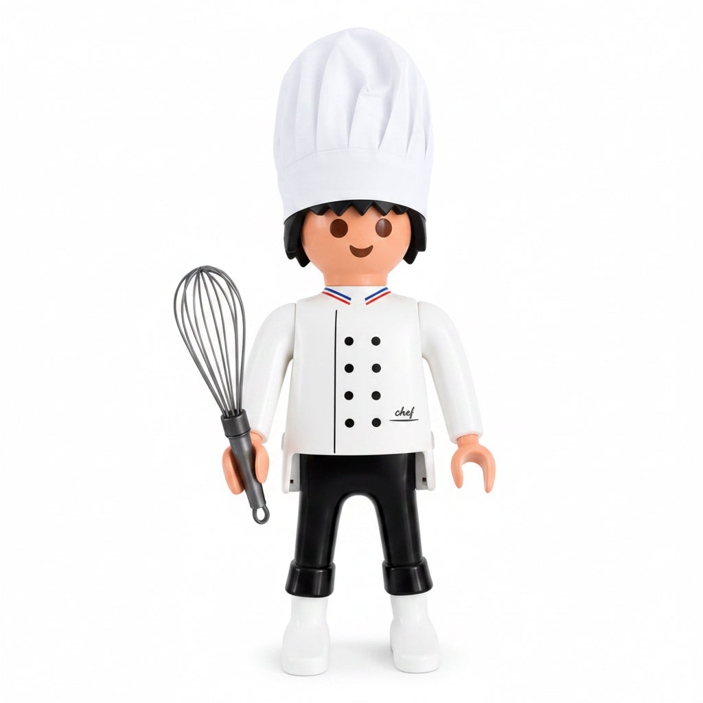 Playmobil XXL personnalisé CHEF CUISINIER - Pop Art