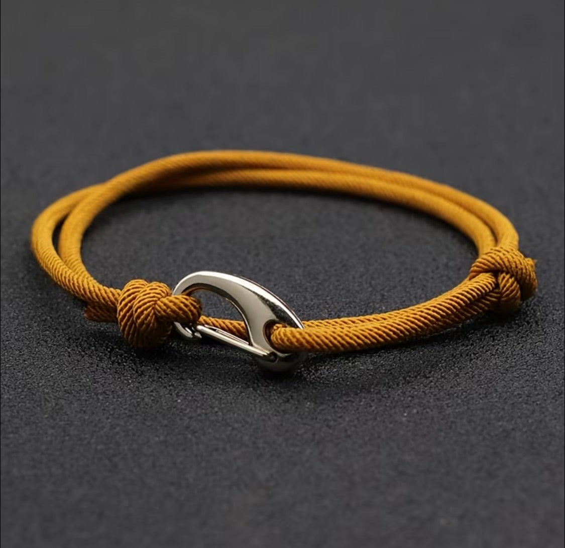BRACELET CORDAGE MARIN – PORTE-BONHEUR