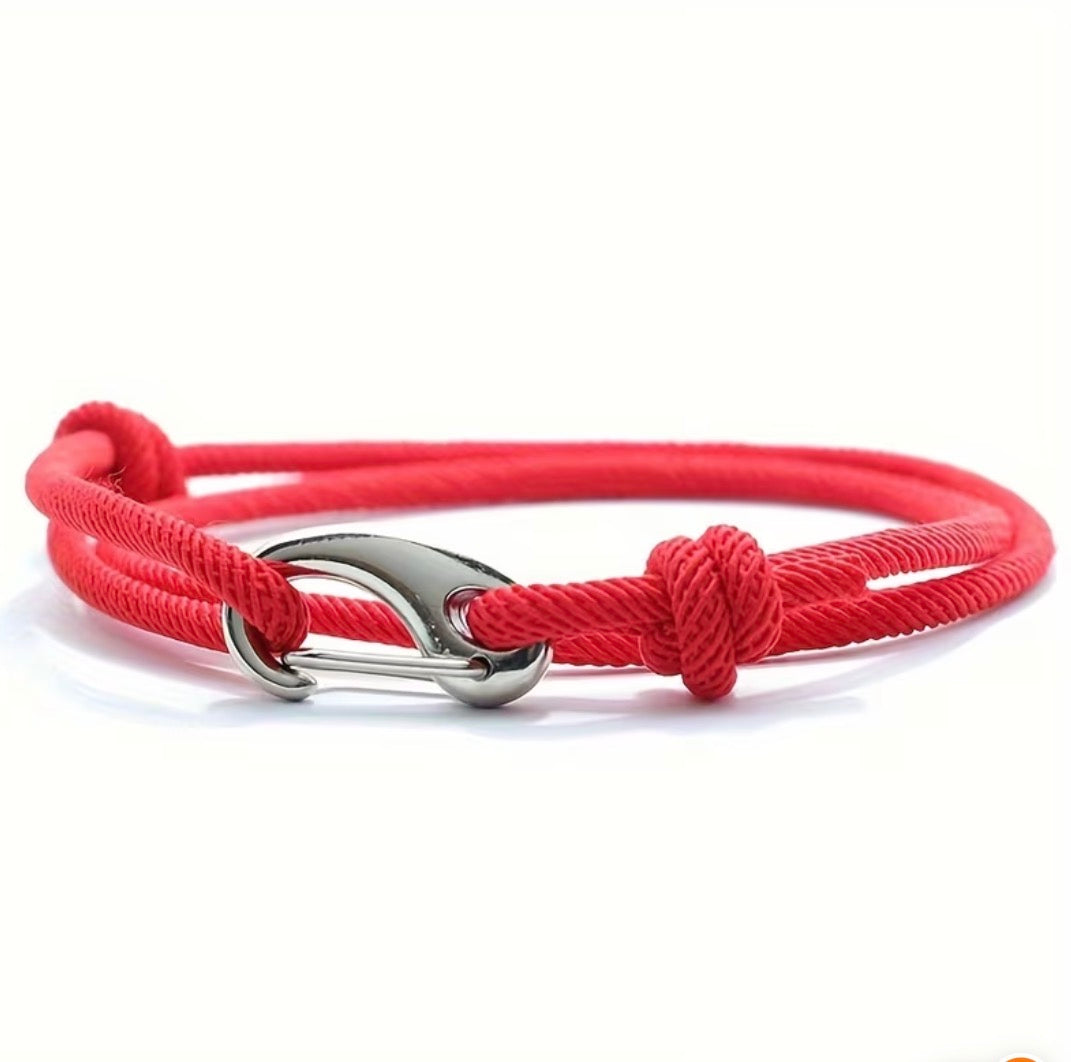 BRACELET CORDAGE MARIN – PORTE-BONHEUR
