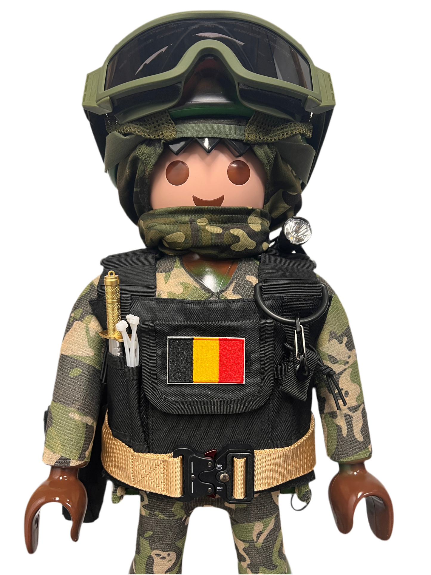 Groupe intervention des Forces militaires armée Belge Landcomponent - Composante Terre Armée PLAYMOBIL XXL