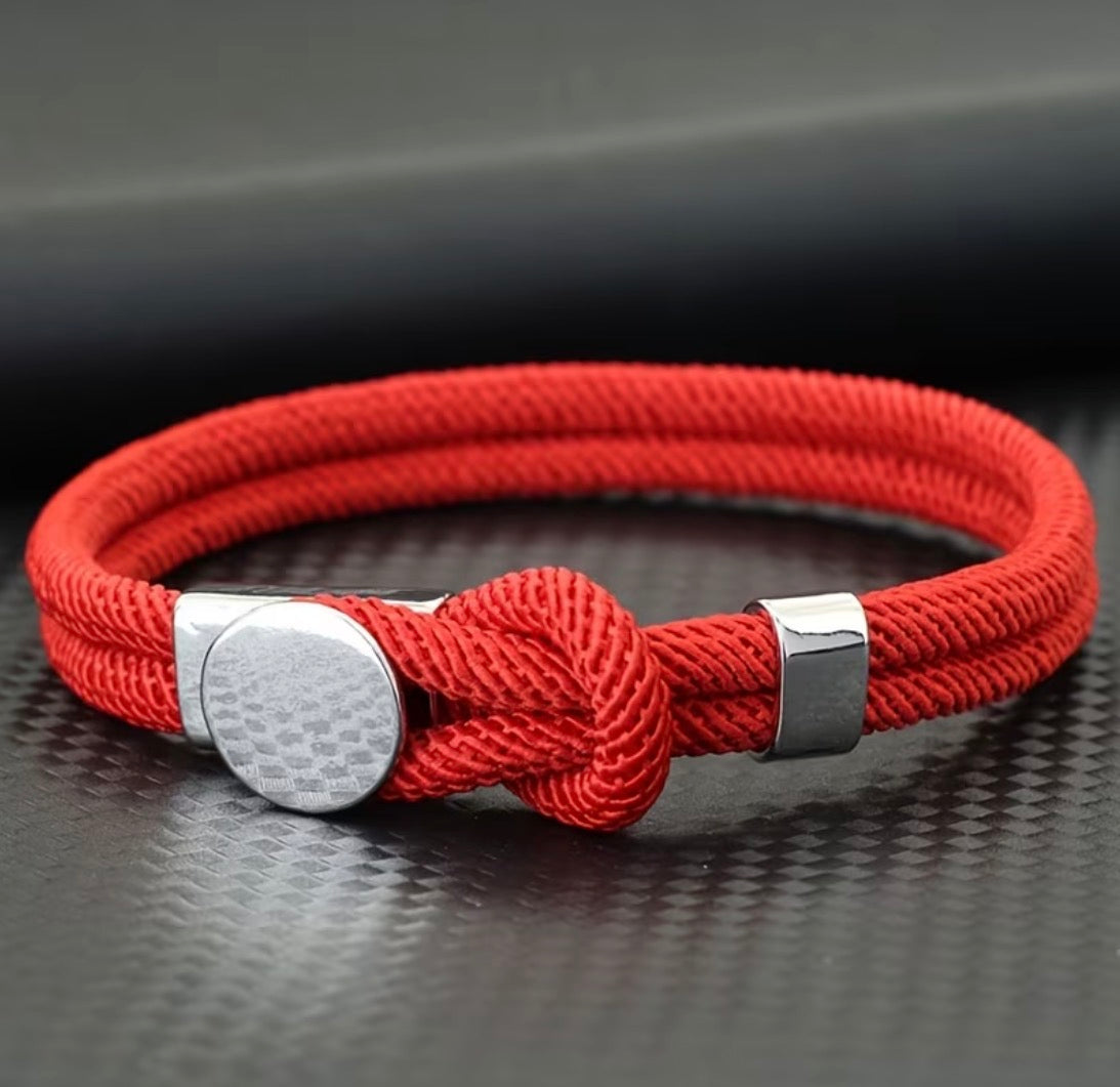 BRACELET CORDAGE JONC – PORTE-BONHEUR
