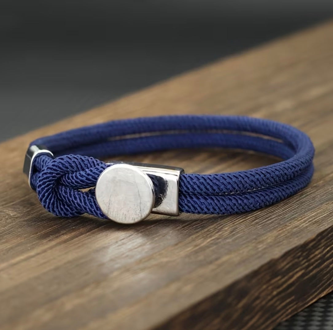 BRACELET CORDAGE JONC – PORTE-BONHEUR