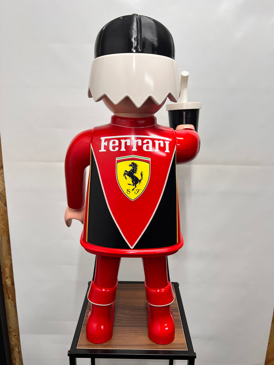 Playmobil XXL personnalisé PILOTE DE COURSE AUTO - Pop Art