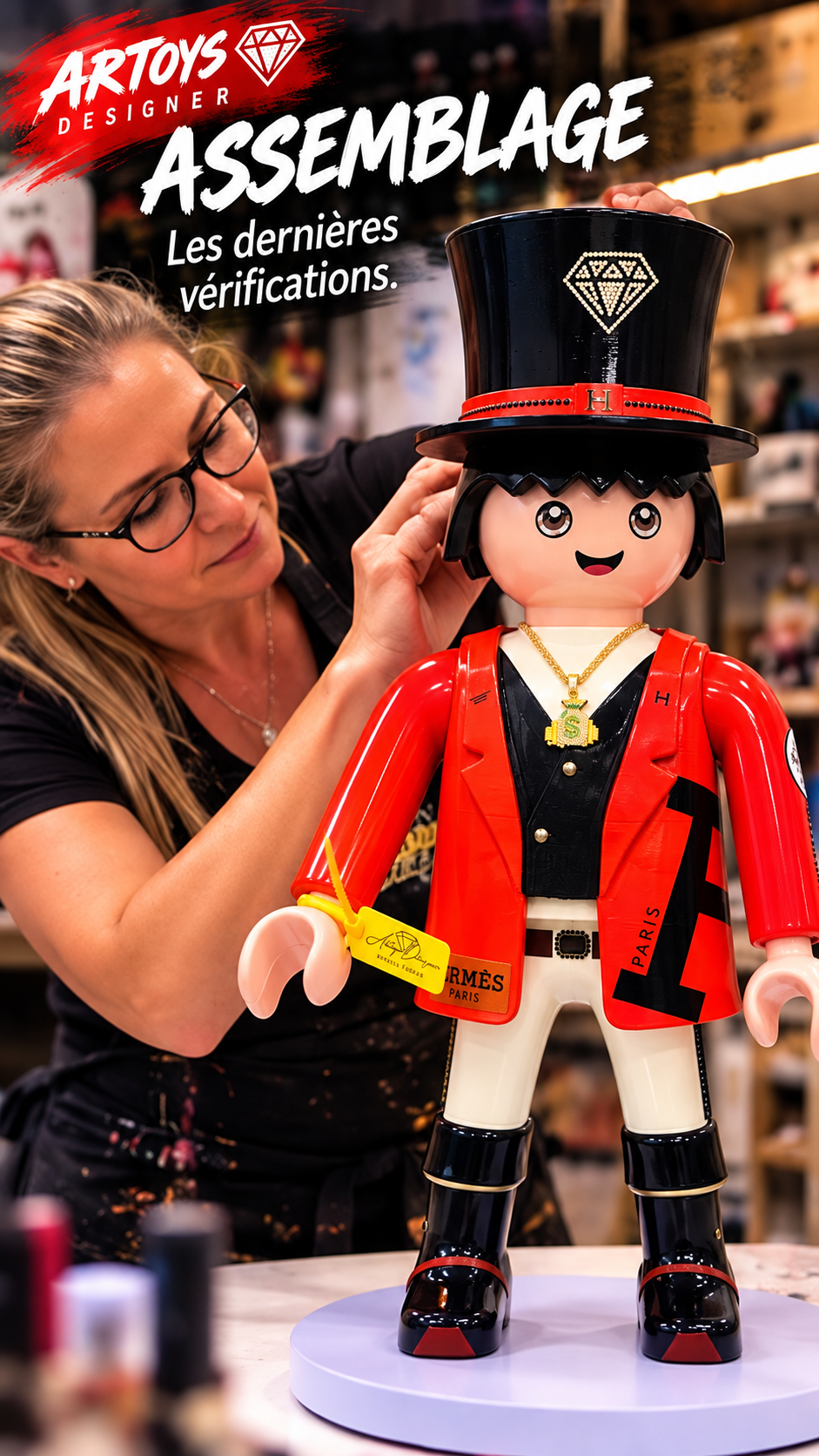 Playmobil XXL personnalisé LUXE MADE IN FRANCE