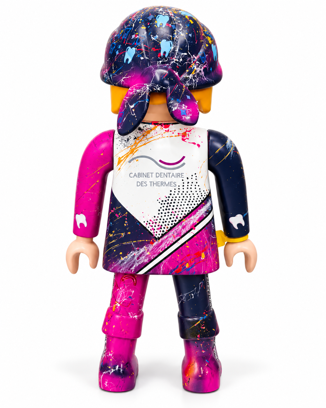 Playmobil XXL personnalisé CHIRURGIEN DENTISTE (POP ART)