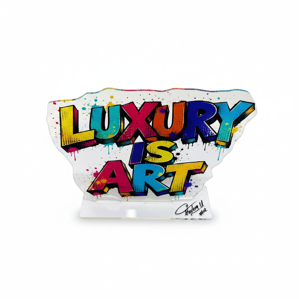 Sculpture LUXURY IS ART