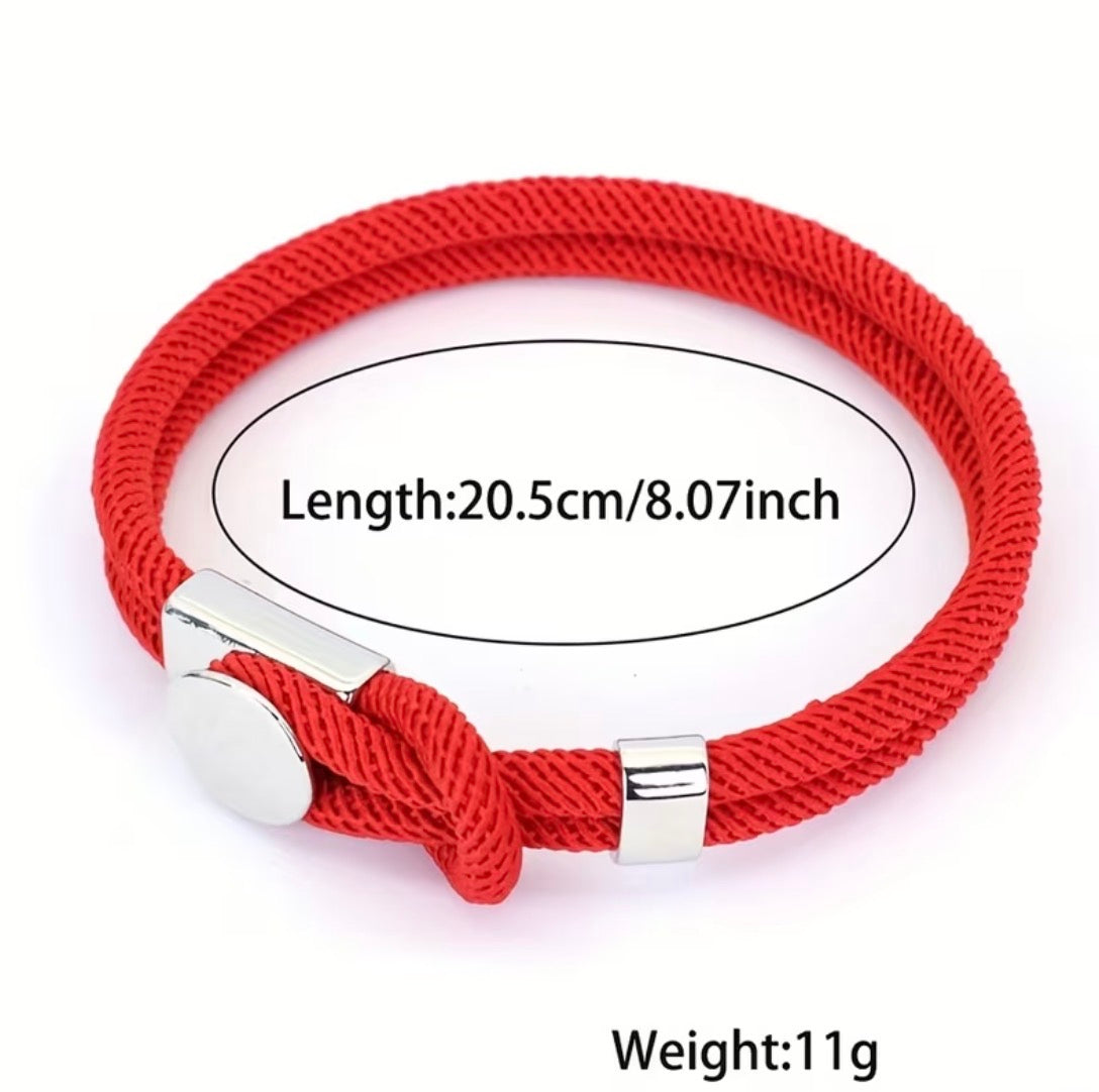 BRACELET CORDAGE JONC – PORTE-BONHEUR