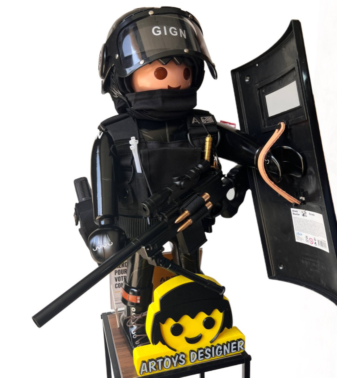 G.I.G.N. Groupe Intervention de la GENDARMERIE NATIONALE PLAYMOBIL XXL - France