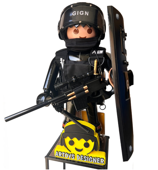 G.I.G.N. Groupe Intervention de la GENDARMERIE NATIONALE PLAYMOBIL XXL - France