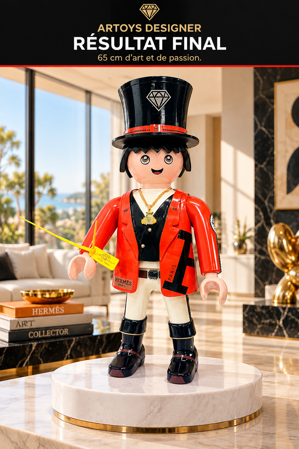 Playmobil XXL personnalisé LUXE MADE IN FRANCE