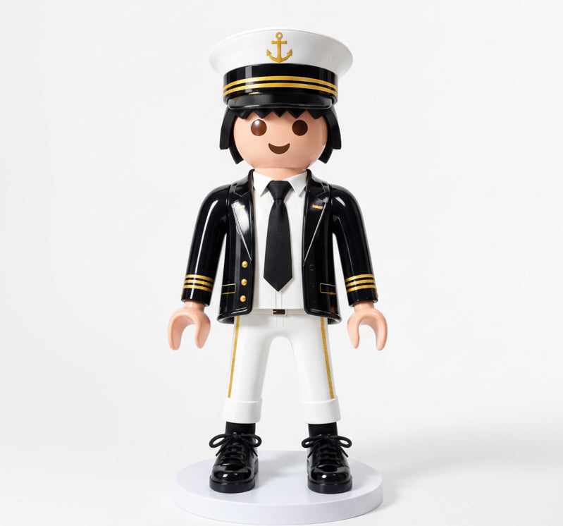 Playmobil XXL personnalisé COMMANDANT DE BORD