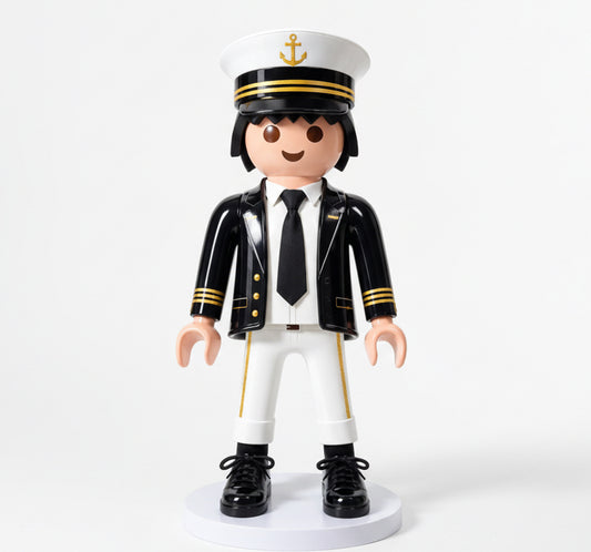 Playmobil XXL personnalisé COMMANDANT DE BORD