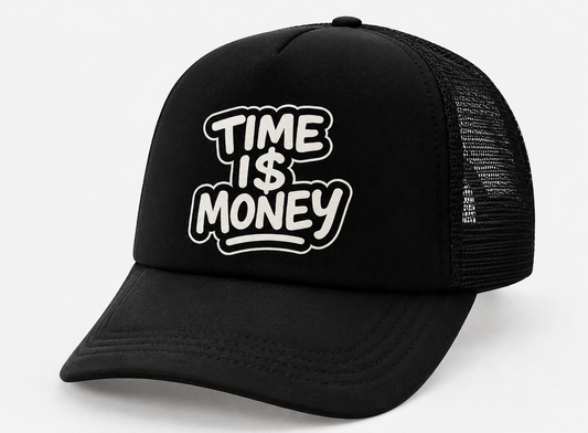 Casquette “TIME IS MONEY” – Collection ARTOYS DESIGNER