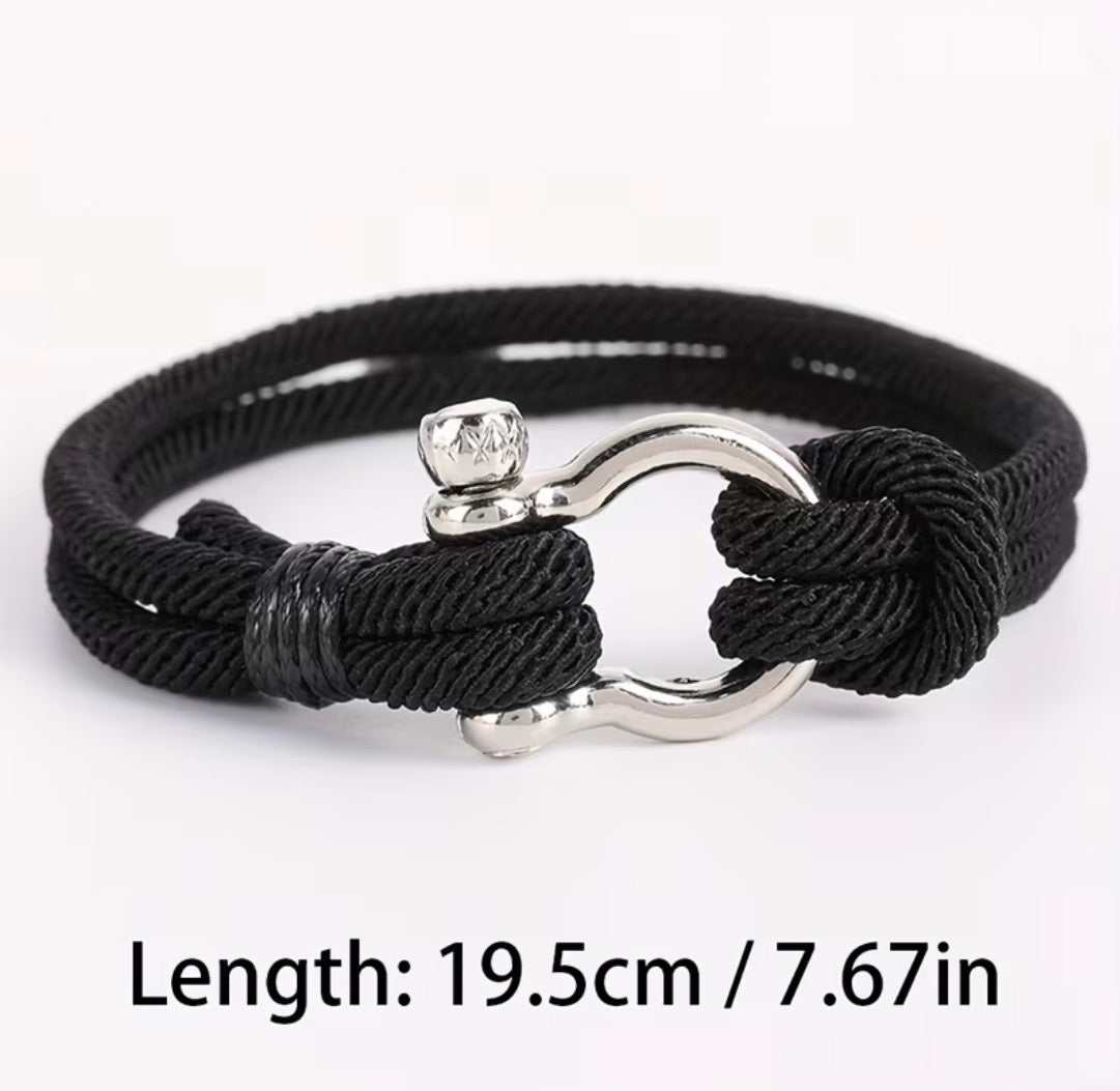 BRACELET CORDAGE JONC MILANO – PORTE-BONHEUR