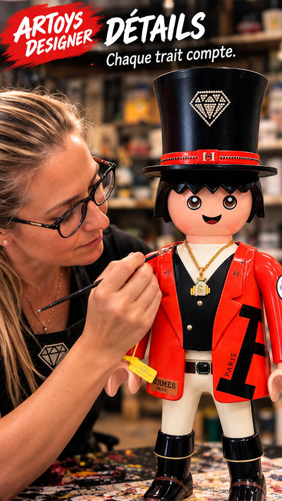 Playmobil XXL personnalisé LUXE MADE IN FRANCE
