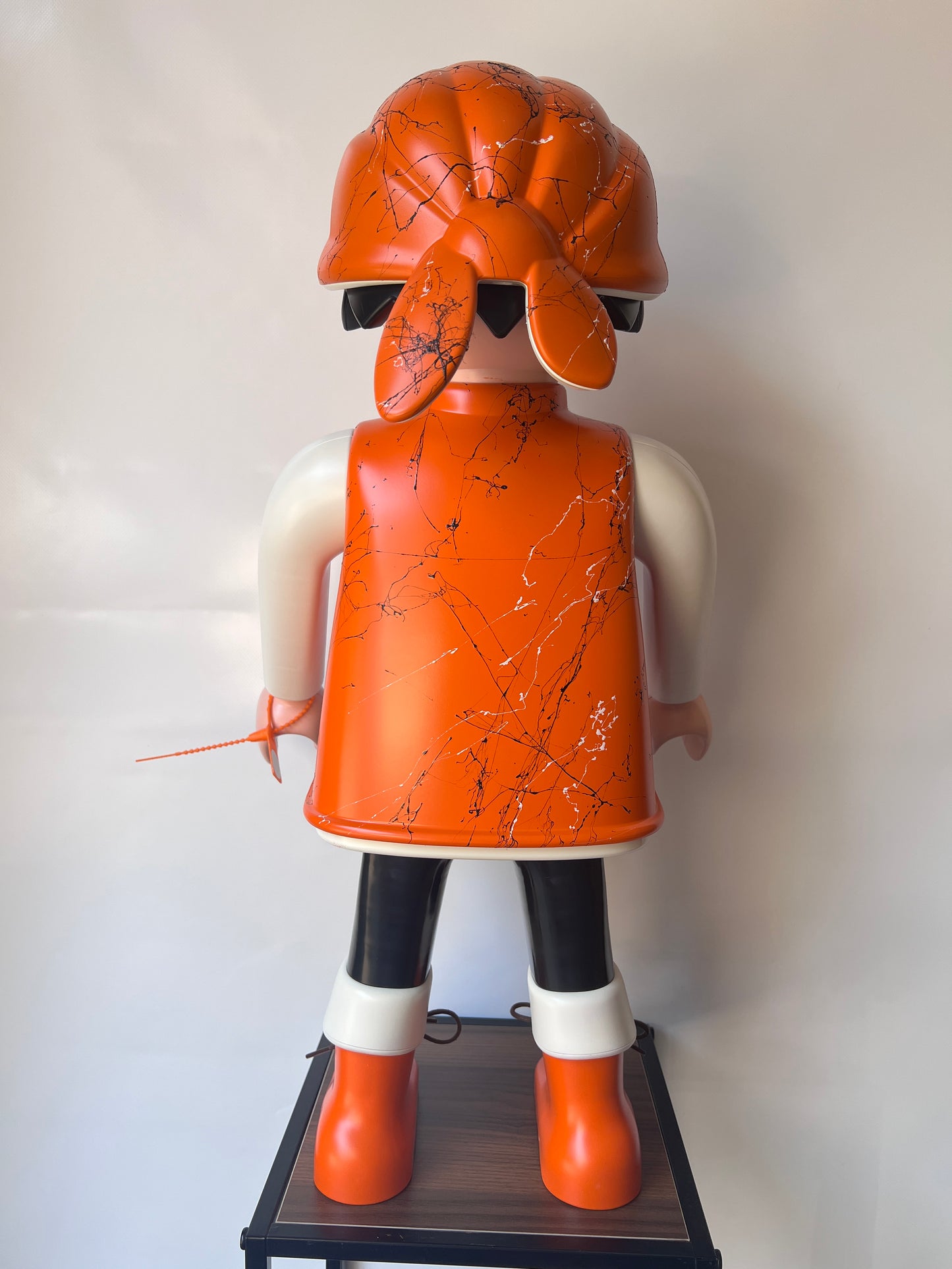 PLAYMOBIL XXL ORANGE / effet marbre (100% PERSONNALISABLE)