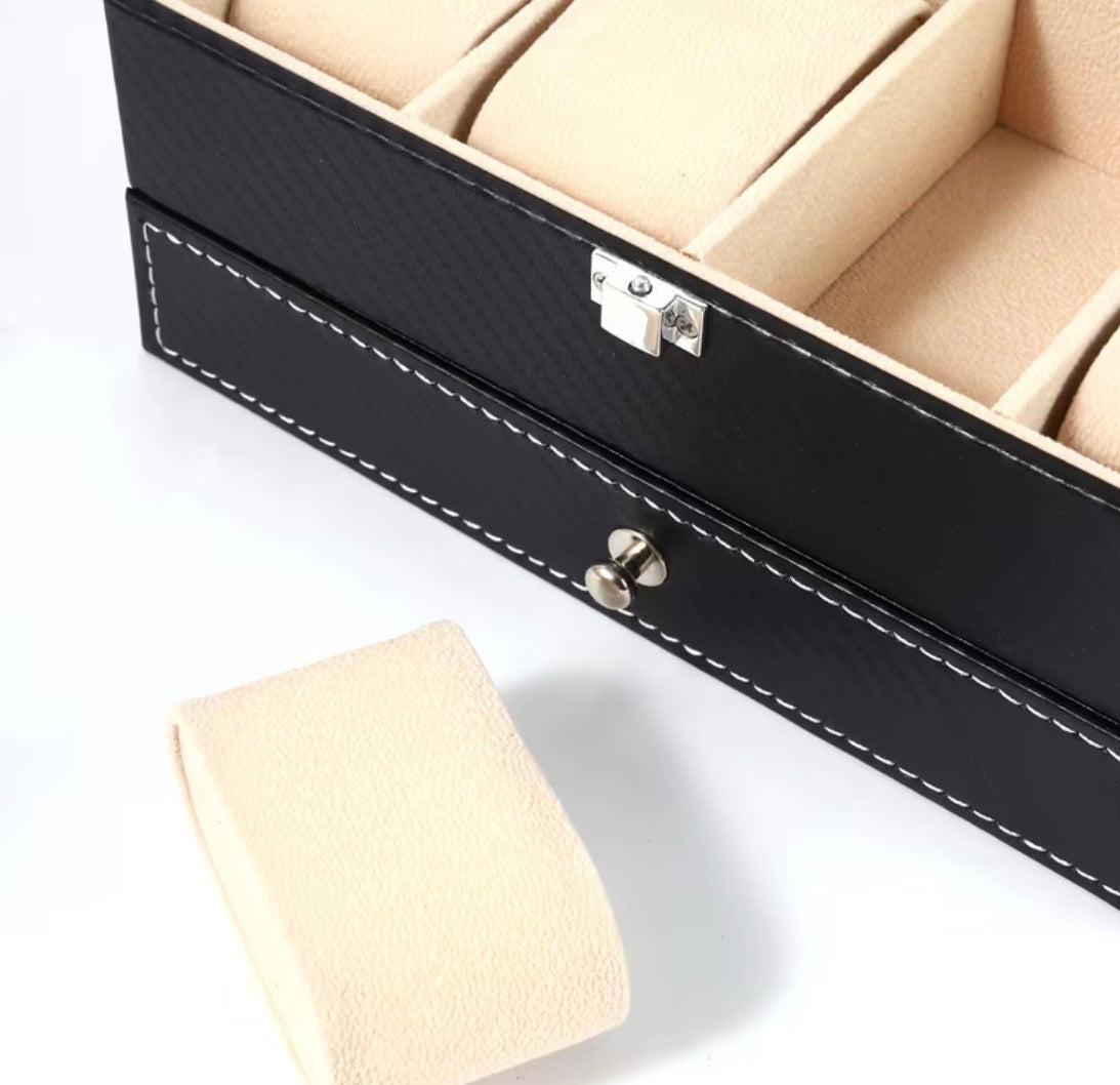 Coffret Custom pour Montres & Bijoux « TIME IS MONEY »