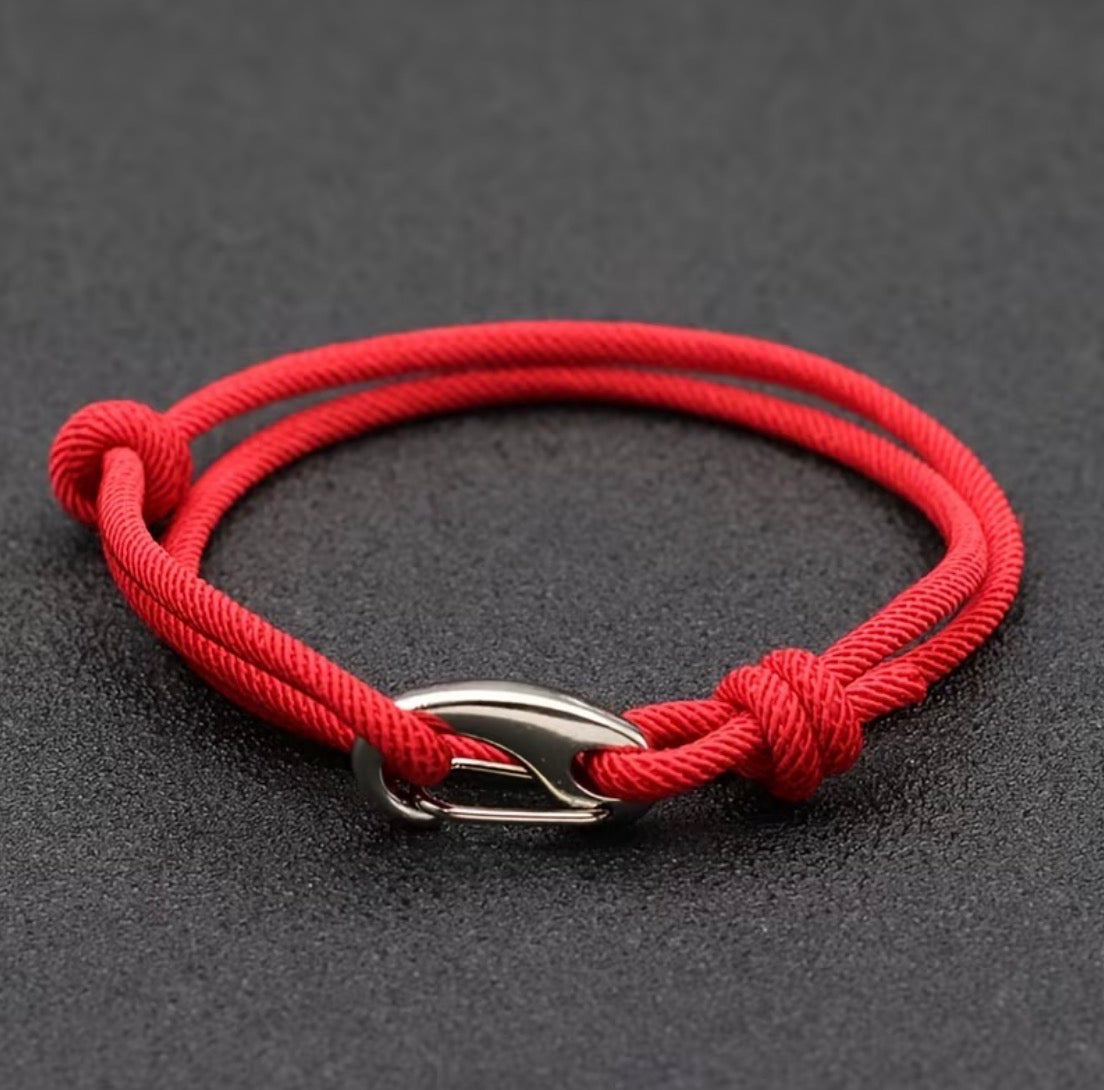 BRACELET CORDAGE MARIN – PORTE-BONHEUR