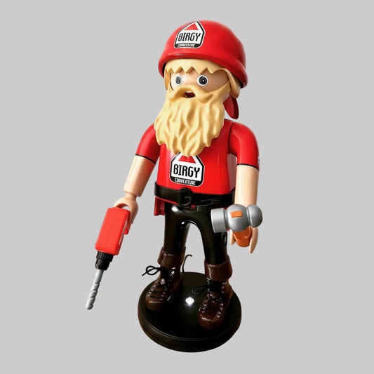 Playmobil XXL personnalisé CHARPENTIER & MENUISIER - Pop Art