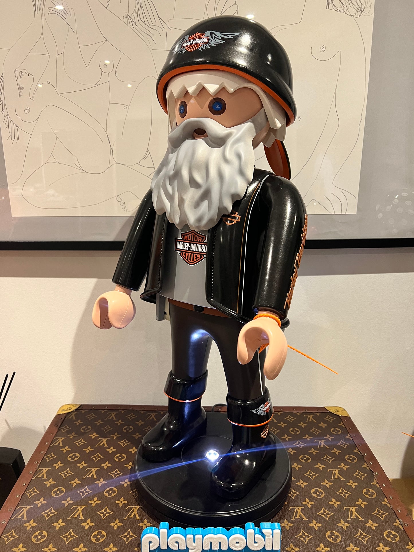 Greybeard BIKER #02 PLAYMOBIL XXL