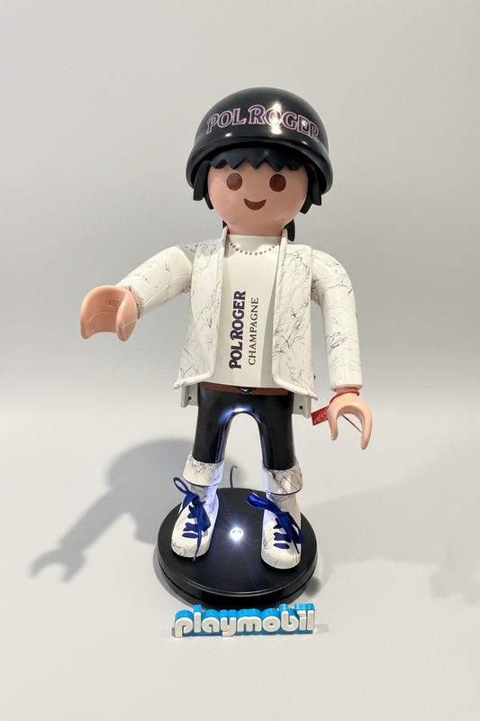 Sculpture Pop Art Playmobil XXL CAVES A VINS ET CHAMPAGNE