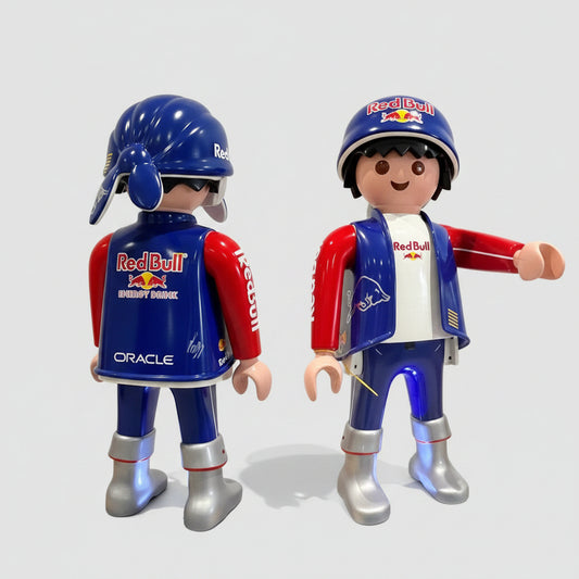 Sculpture Pop Art Playmobil XXL (100% Personnalisée) MASCOTTE ENERGY DRINK