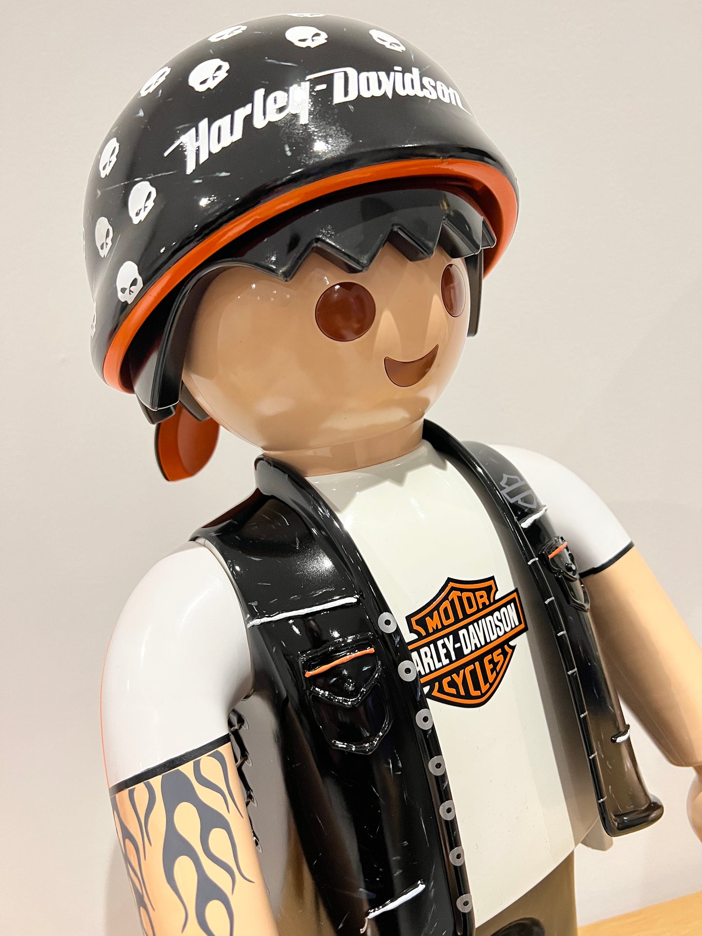 BABY BOY BIKER PLAYMOBIL XXL #007