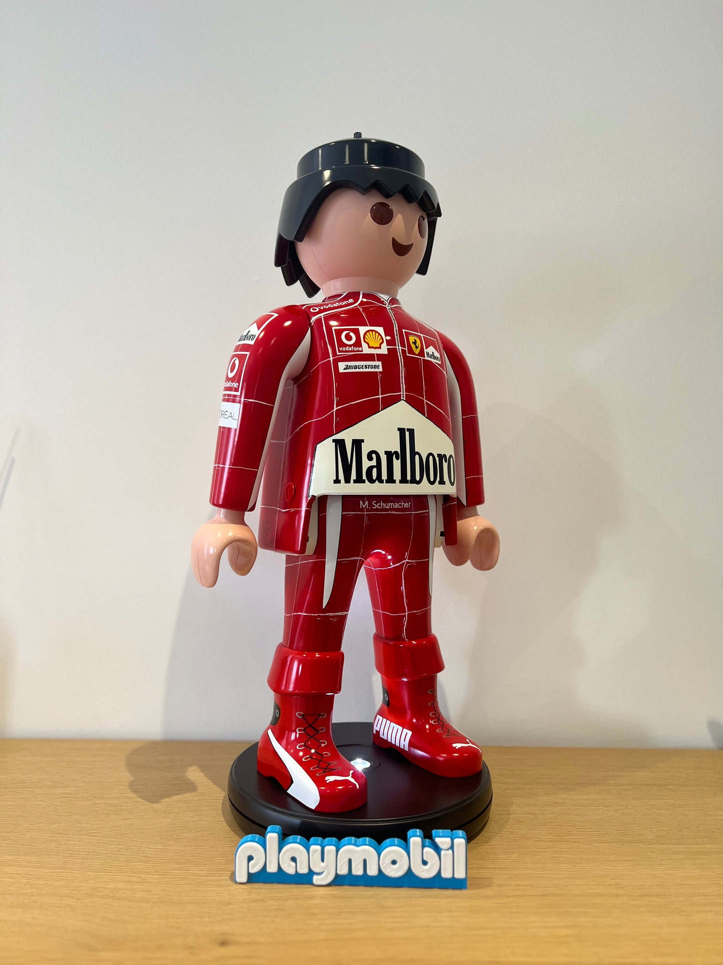 PILOTE FORMULA ONE M. SCHUMACHER PLAYMOBIL XXL