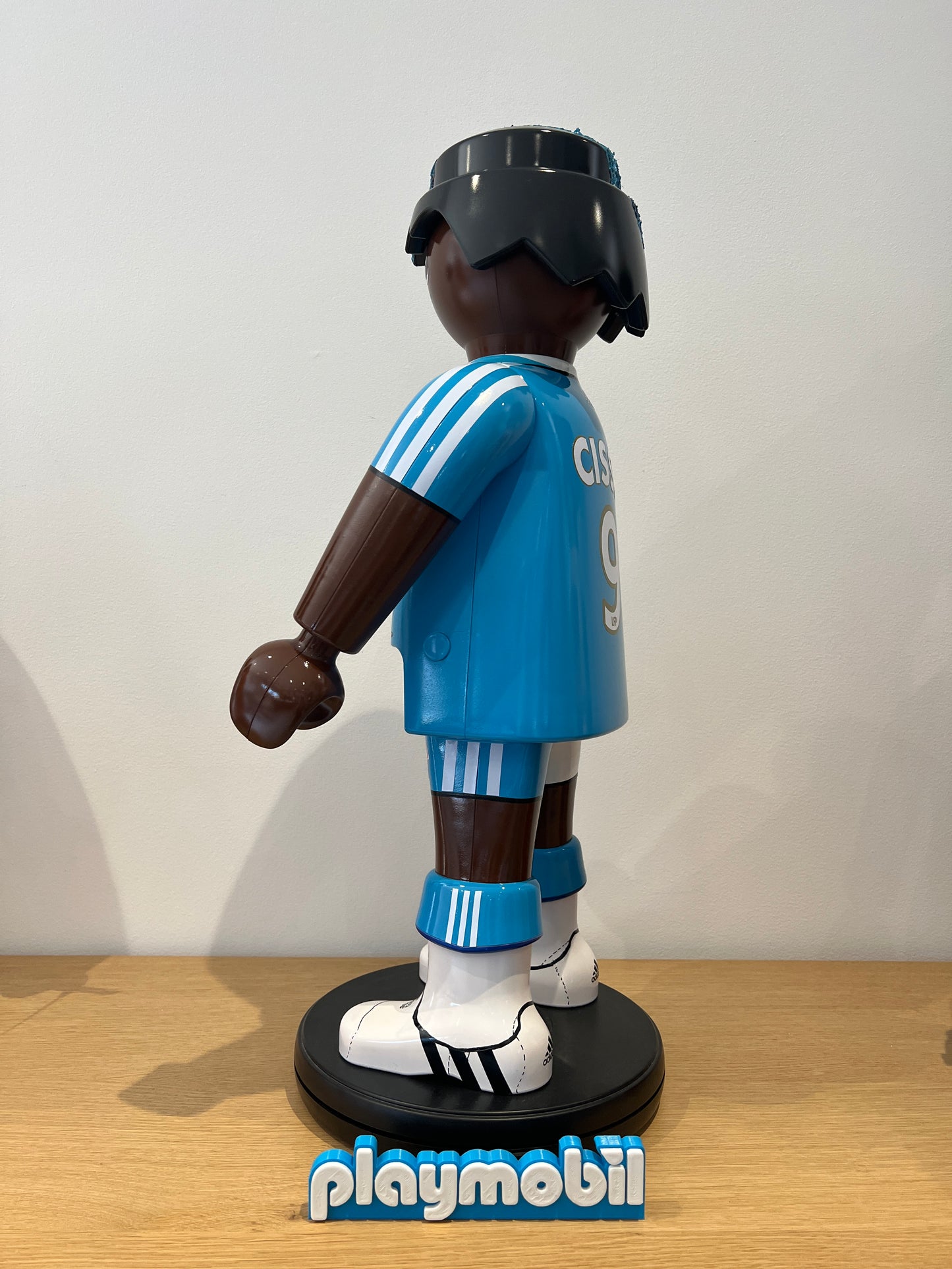 OLYMPIQUE DE MARSEILLE Djibril Cisse OM PLAYMOBIL XXL - joueur de football