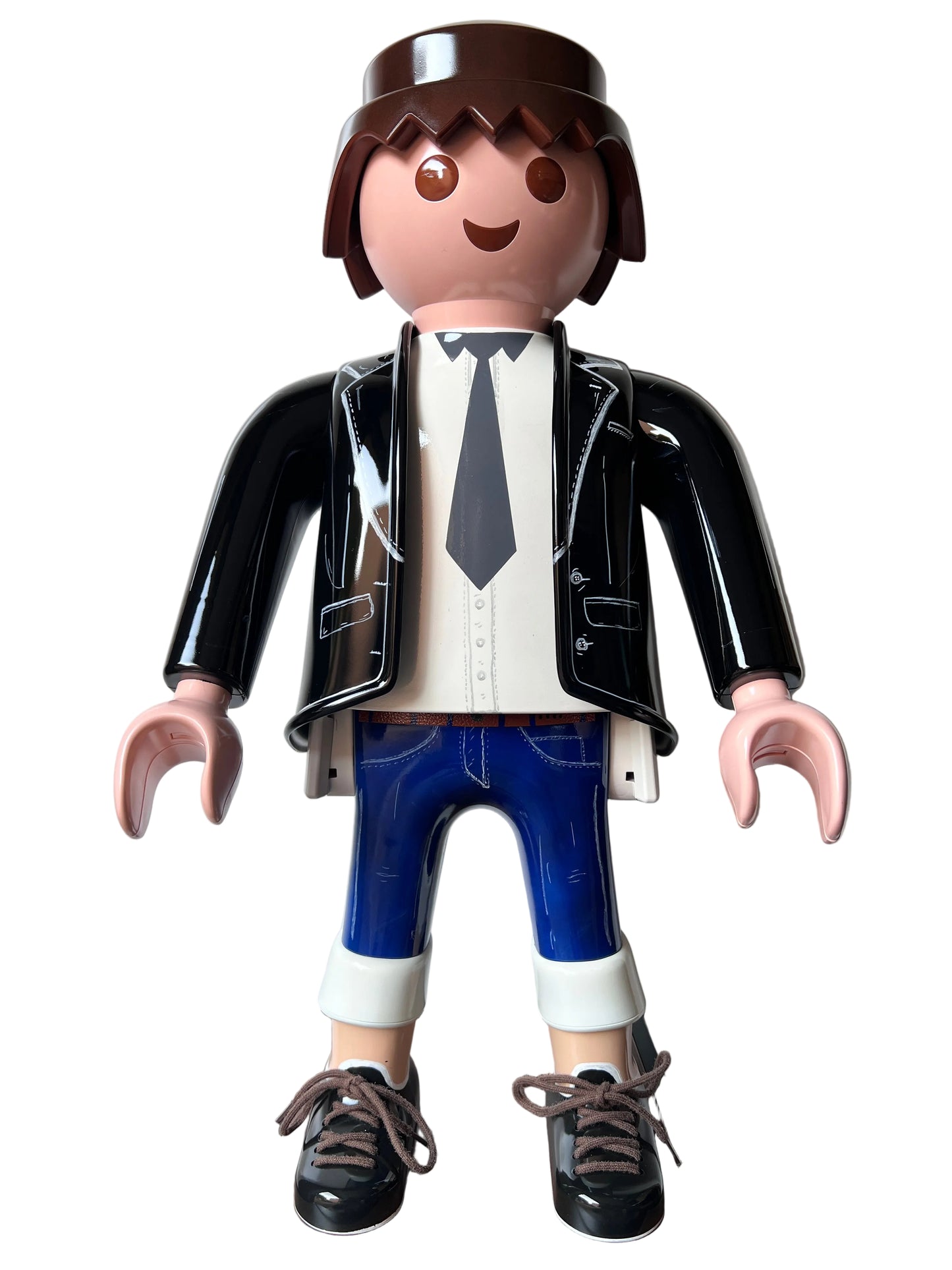 Sculpture Pop Art Playmobil XXL BUSINESS MAN